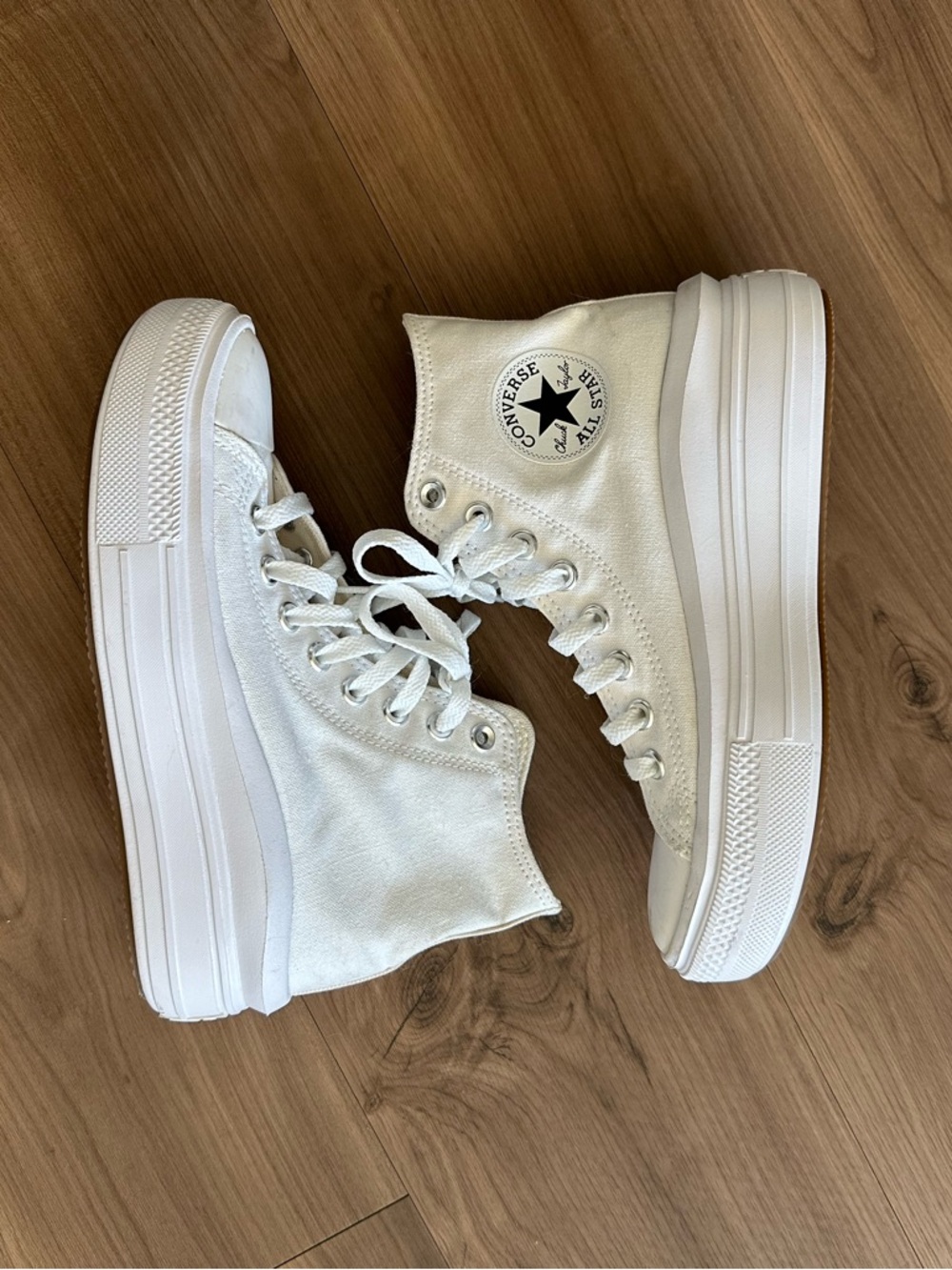 Converse platform high tops
